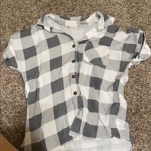 plaid fashion shirt